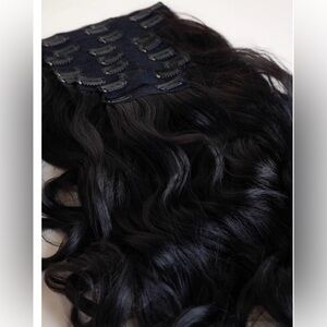 Clip-In Hair Extensions - Brown